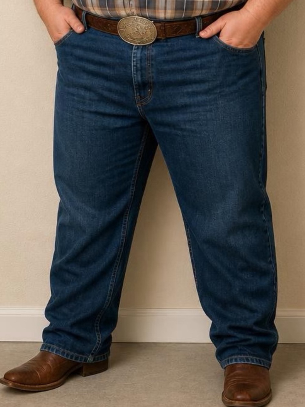 Levi's 569 loose straight 42x32 (fits 40x30) Dark Blue Straight Men’s Jeans